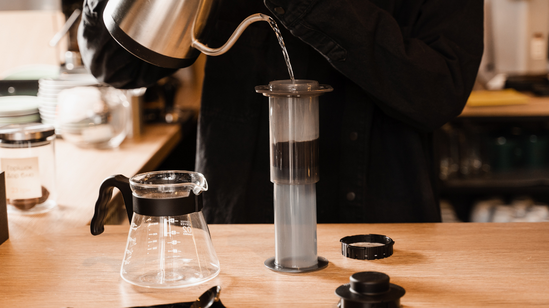 Cómo hacer un café en aeropress